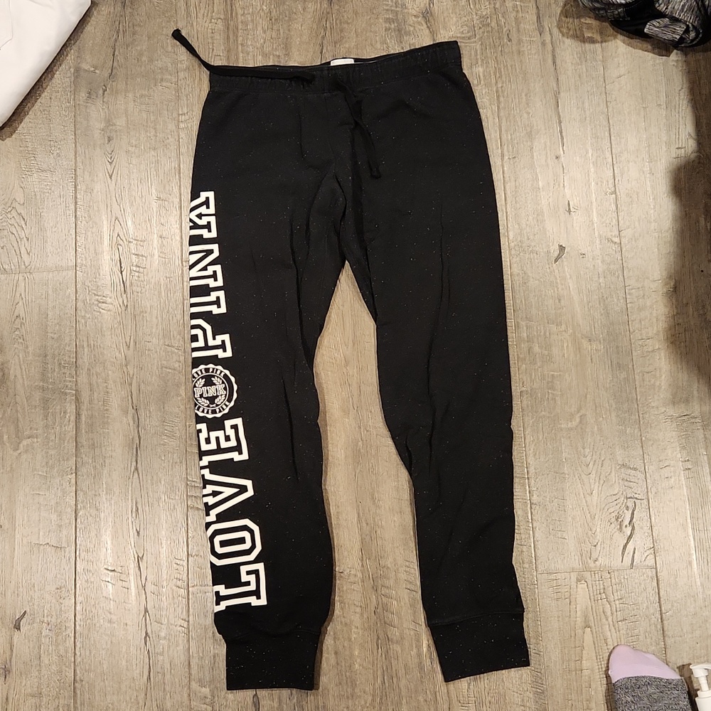 Pink jogger sweatpants